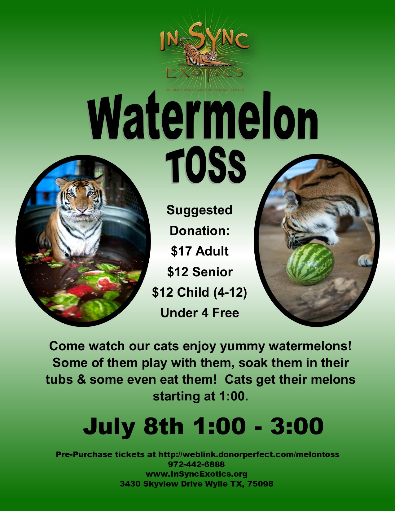 Watermelon Toss July 8th