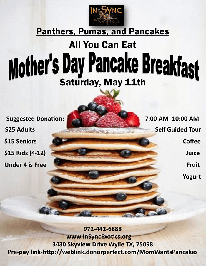 Mother's Day Pancake Breakfast